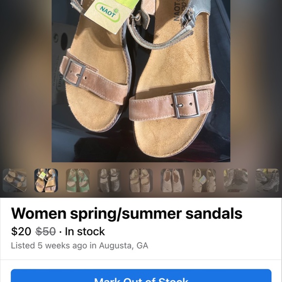 Women spring sandals - Picture 7 of 8